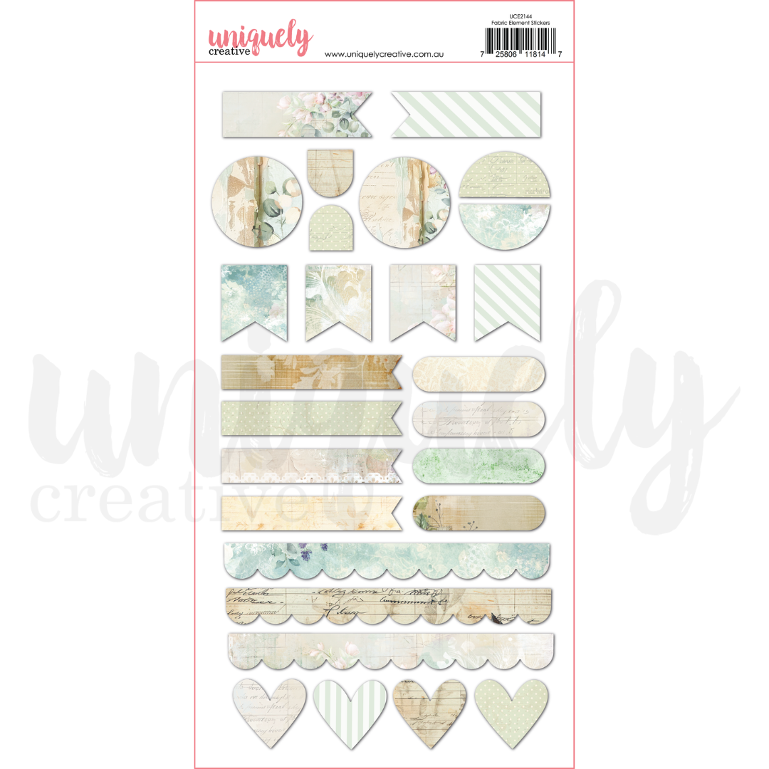 Fabric Element Stickers – The Scrap Room