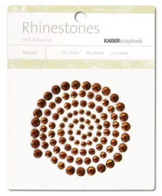 Rhinestones - Bronze – The Scrap Room